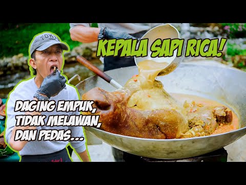 Masak Daging Kepala Sapi Sama Sekali