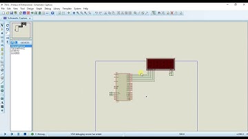 Micro C for 8051 and Proteus 8.1| Program for a watch