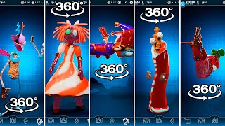 Candy Canyon Kingdom The Amazing Digital Circus Characters FNAF AR Workshop Animations 2 || 360° VR