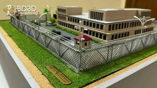 NE Architectural Scale model by BD3D model making and manufacturing company.