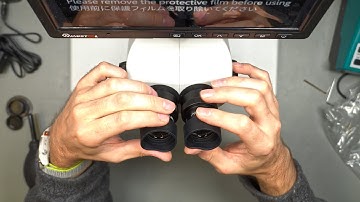 MUSTOOL Trinocular Stereo Microscope With Screen: Unboxing & Testing