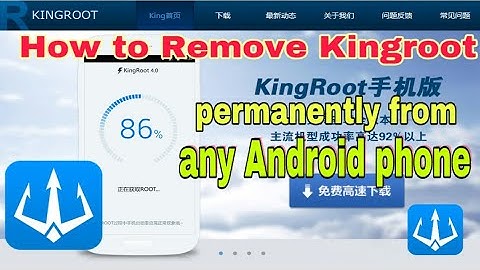 How to Remove Root or Uninstall kingroot permanently 2019 | Uninstall kingroot after rooting | root