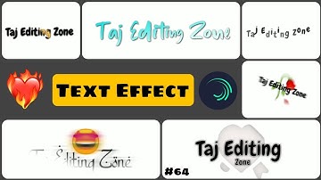 Alight Motion Text Effect Preset 2022 || New Text Effect Preset 2022 || Trending Text Effect || #64