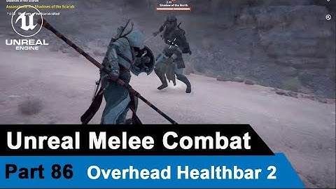 Unreal Overhead Healthbar 2 - UE4 Open World Tutorials #86