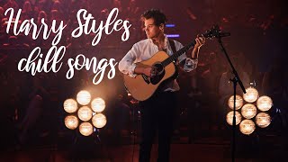 chill harry styles songs || to study, work, sleep or relax + background rain sound screenshot 2