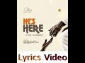 Steve Crown_He's Here (The Kabod)_Lyrics Video