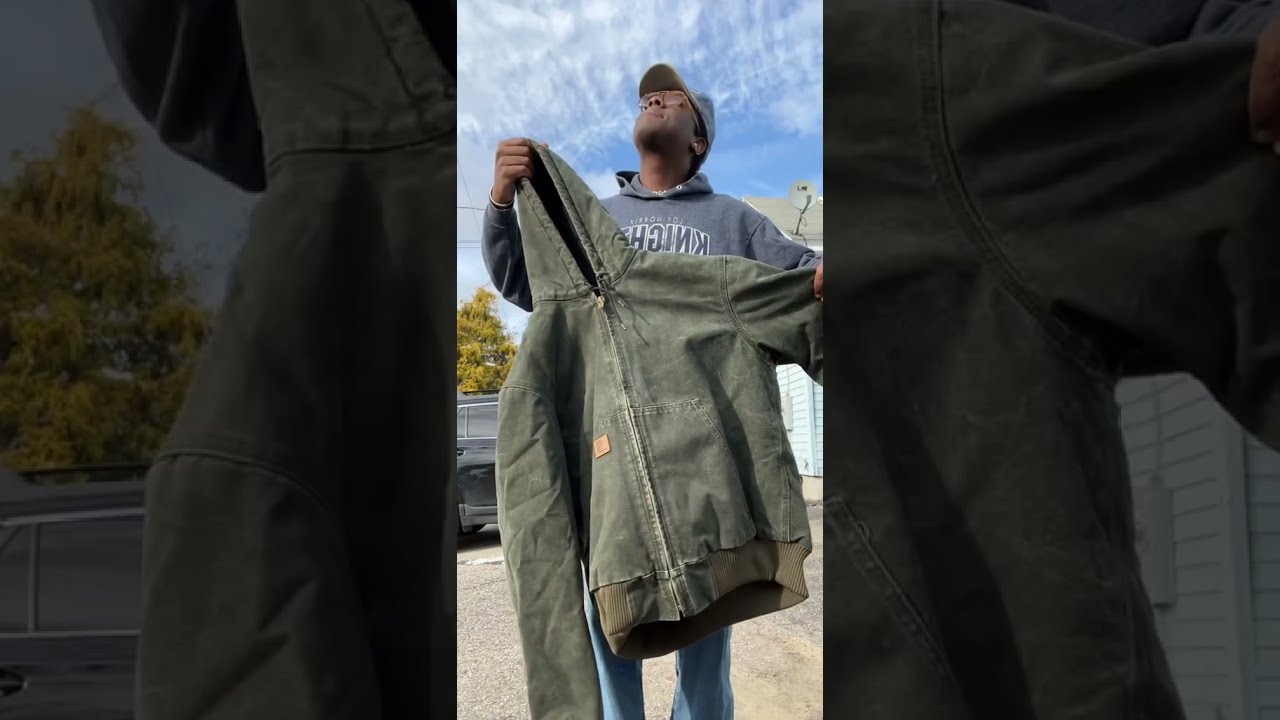 Carhartt Hooded Jacket J130 Carharttjacket Workwear