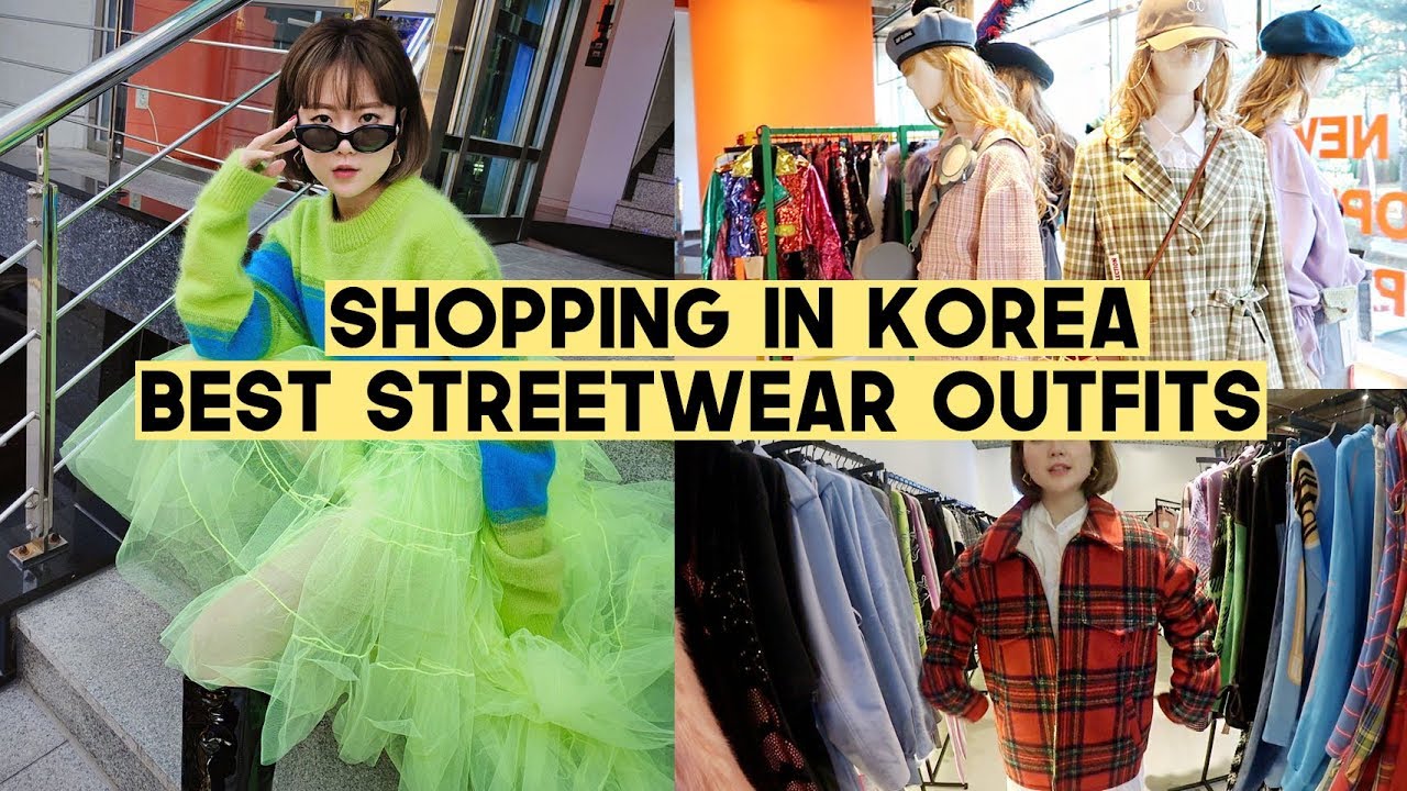 Shopping In Korea: BEST Place to Shop Korean Winter Streetwear Outfits ...