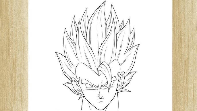 HOW TO DRAW GOHAN FROM DRAGON BALL Z /// COMO DESENHAR O GOHAN DE DRAGON  BALL Z 