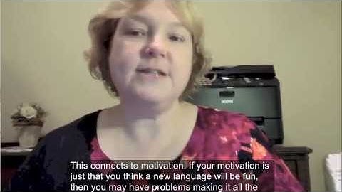 Being an Effective Language Learner