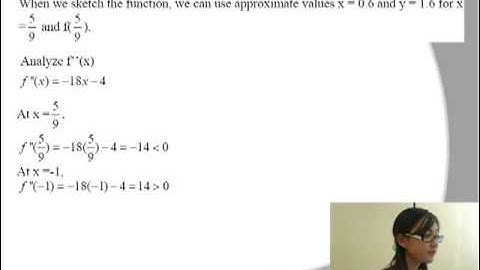 Lecture 4.5. An Algorithm for Curve Sketching
