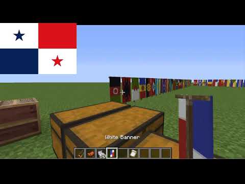 Minecraft Flag Banner Tutorial: Panama - SRPFC