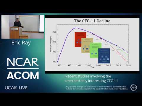 Eric Ray, Recent studies involving the unexpectedly interesting CFC-11