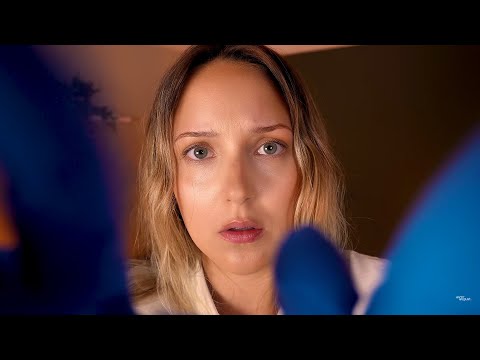 ASMR Cranial Adjustments with INTENSE Fast Face Touching, Hand Movements & Structure Exam