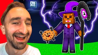 Becoming A WIZARD In Minecraft Cookie Camp