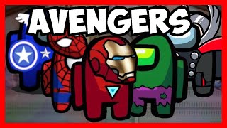 AVENGERS AMONG US SKINS!!! | FREE DOWNLOAD | IOS &amp; Android