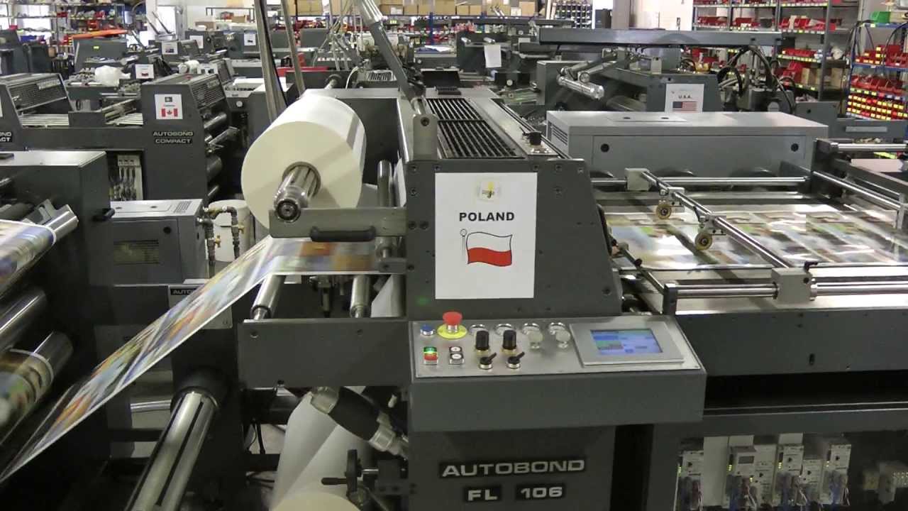 Autobond FL 106 - 12,135 sph 90 m/min - on test for customer - YouTube