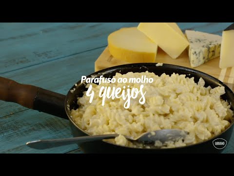 Parafuso ao molho 4 queijos | Vídeo Receita Urbano 2020