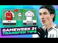 BEST PLAYERS TO BUY/SELL 🔥 FPL TRANSFER TIPS GAMEWEEK 31 | Fantasy Premier League Tips 2025/26