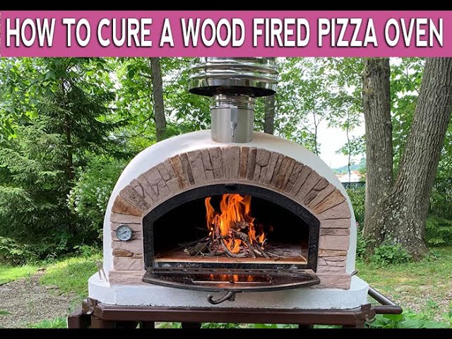 How to Cure a Wood Fired Pizza Oven - YouTube