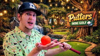 We Found an Awesome Indoor Mini Golf Course!