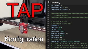 Voron TAP Klipper Konfiguration / Einstellung Deutsch