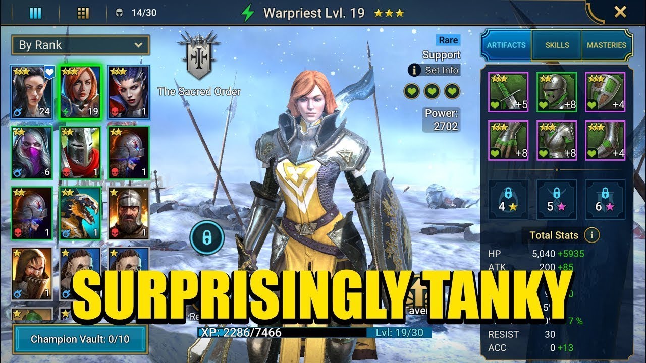 Raid Shadow Legends: War Priest short review