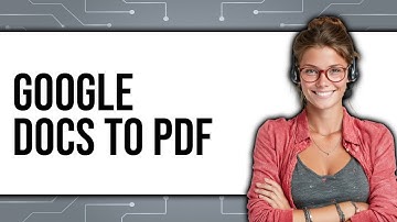 How To Google Docs To PDF 2025 - Full Guide