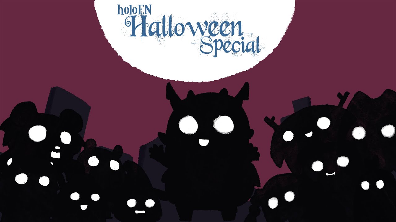 【HoloEN】Spoopy Party with the Whole Crew!