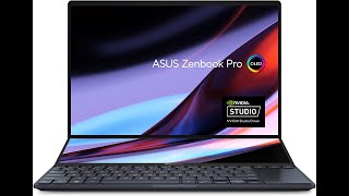 ASUS Zenbook Pro 14 Duo OLED 14 5” 2 8K OLED Touch, 120Hz Refresh Rate, ScreenPad Plus,