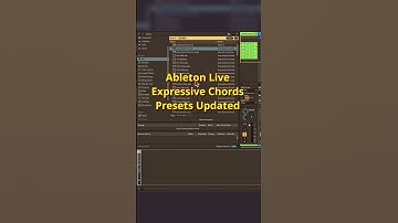 Expressive Chords Might Be Ableton’s Best Update Yet 👀 Fall 2025 Presets Update!
