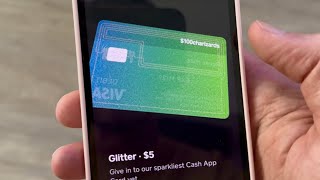 The New Cash App Glitter Card