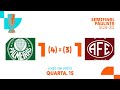 Melhores Momentos de Palmeiras 1 x 1  Ferroviária - Semifinal - Paulista Sub-20 - 2021