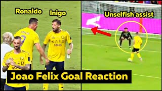 Download Lagu Ronaldo unselfish assist to Joao Felix first Al Nassr goal vs Al Ittihad Reactions MP3 Download Lagu Ronaldo unselfish assist to Joao Felix first Al Nassr goal vs Al Ittihad Reactions MP3