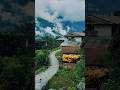 beautiful mountain village | Nepal #nepal #village #abctrek #jhinu #annapurna #shorts #trekking #Mt