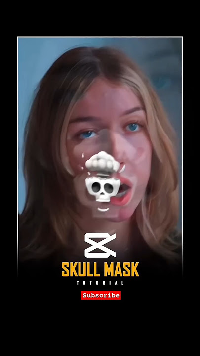 skull mask ๐ tutorial in capcut #skull #capcut #edit #trending #shorts