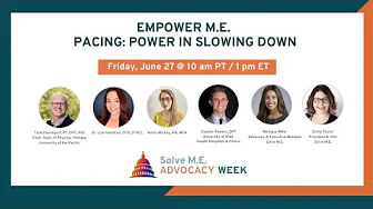 “Pacing: Power In Slowing Down" (EmPOWER M.E. 2025)