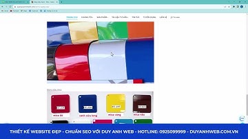 Mẫu Website Bán Hàng Chuẩn Seo - Giao diện Demo Biển Hiệu Quảng Cáo Mã Số BHQC003