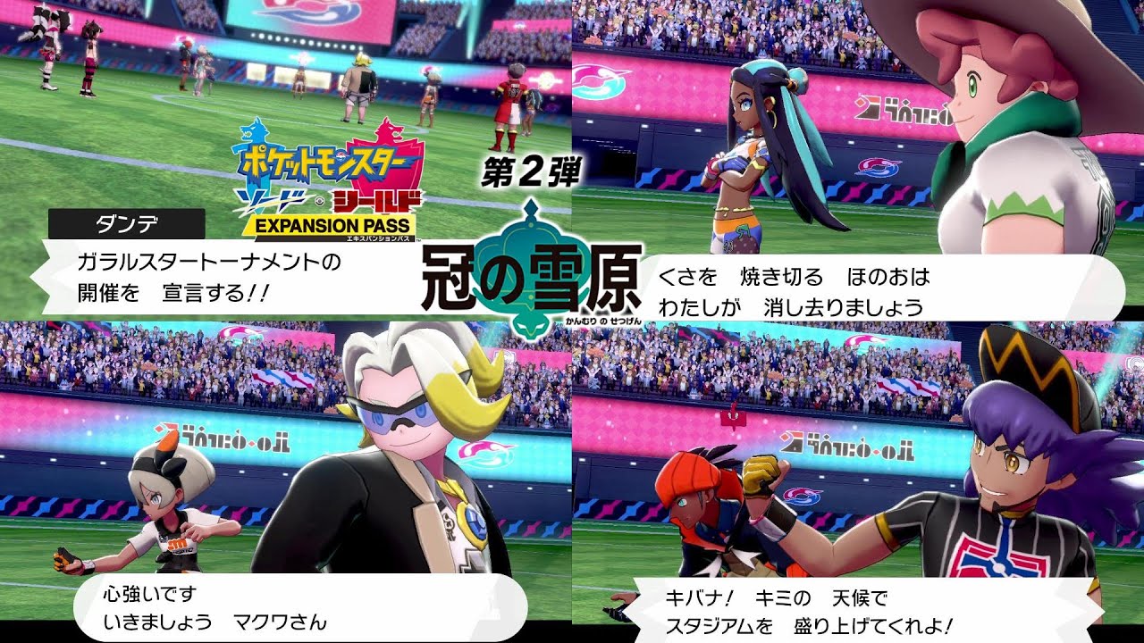 ホップとペアでタッグバトル ガラルスタートーナメント開催 冠の雪原 ポケモン剣盾 ソード シールド Pokemon Sword And Shield Youtube