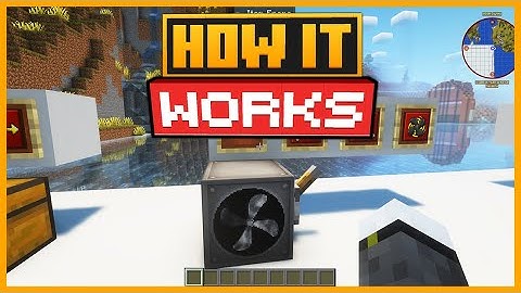 🟨 HOW the MOB FAN - MOB GRINDING UTILS MOD WORKS in MINECRAFT