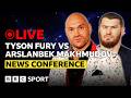 🔴 Tyson Fury vs Arslanbek Makhmudov | News Conference | BBC Sport