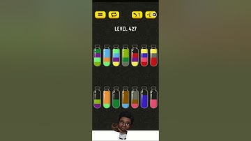 SODA SORT PUZZLE Level 427 pretty cool version 😎
