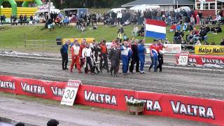 EK2011 Alaharma   opening EK zaterdag rijders op baan
