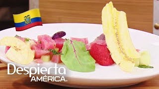 Receta De Ceviche Ecuatoriano De Atún Con Mango Y Maracuyá