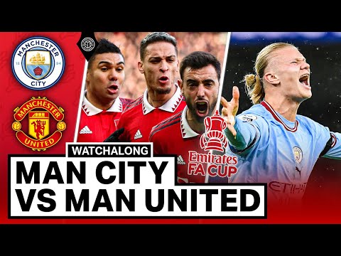 Manchester City 2-1 Manchester United | FA Cup Final | LIVE STREAM Watchalong