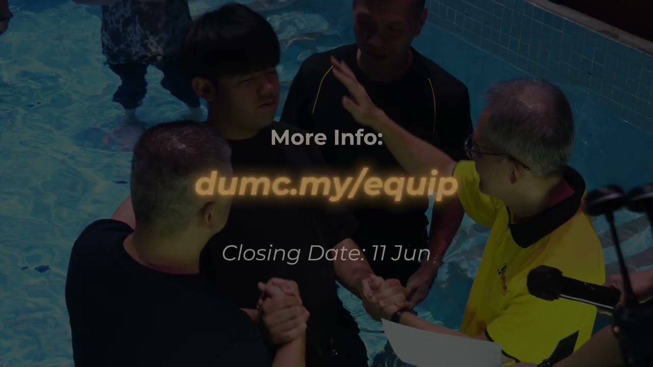 Equip - Baptism & Membership Encounter Weekend (Promo)