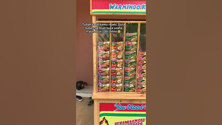 USAHA MAKANAN WARMINDO MODAL KECIL MENJANJIKAN DAN VIRAL