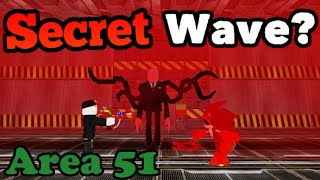 Secret Wave 666 REVEALED! Roblox Area 51 Endless Survival (w/ homermafia1)