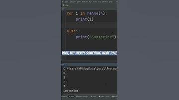 Something about for loops in python #pythonforbeginners #pythontutorial