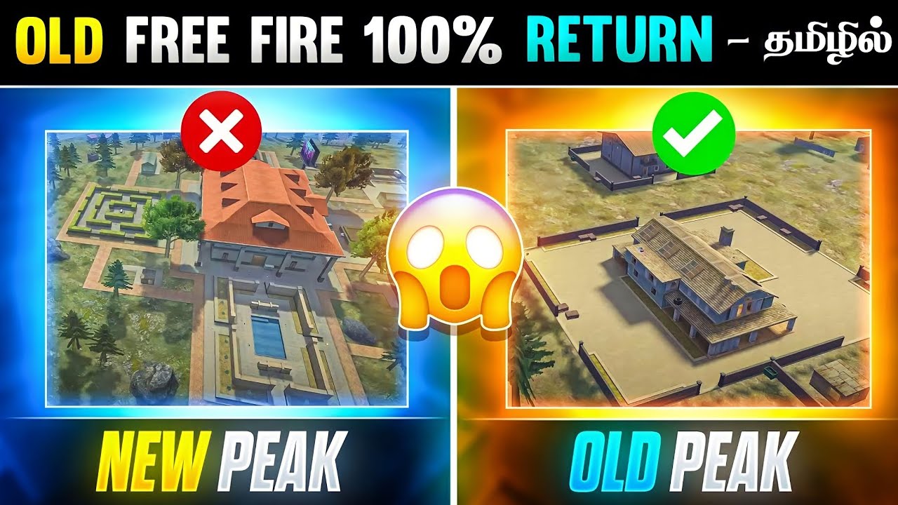 OLD FREE FIRE 2017 2019 RETURN OLD PEAK TRAINING GROUND GLIDER IS Old free fire 2017 2019 return old peak training ground glider is